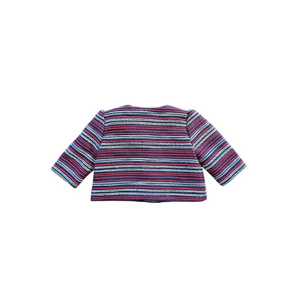 Janie and Jack Baby Girls Boucle Flower Jacket Holiday Size 12-18 Months - Picture 9 of 11